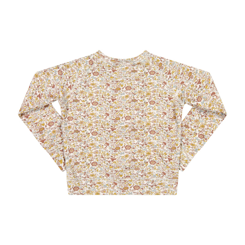 Fall Microfloral Crewneck Sweatshirt