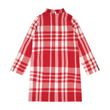 Red Plaid Scarlett Dress